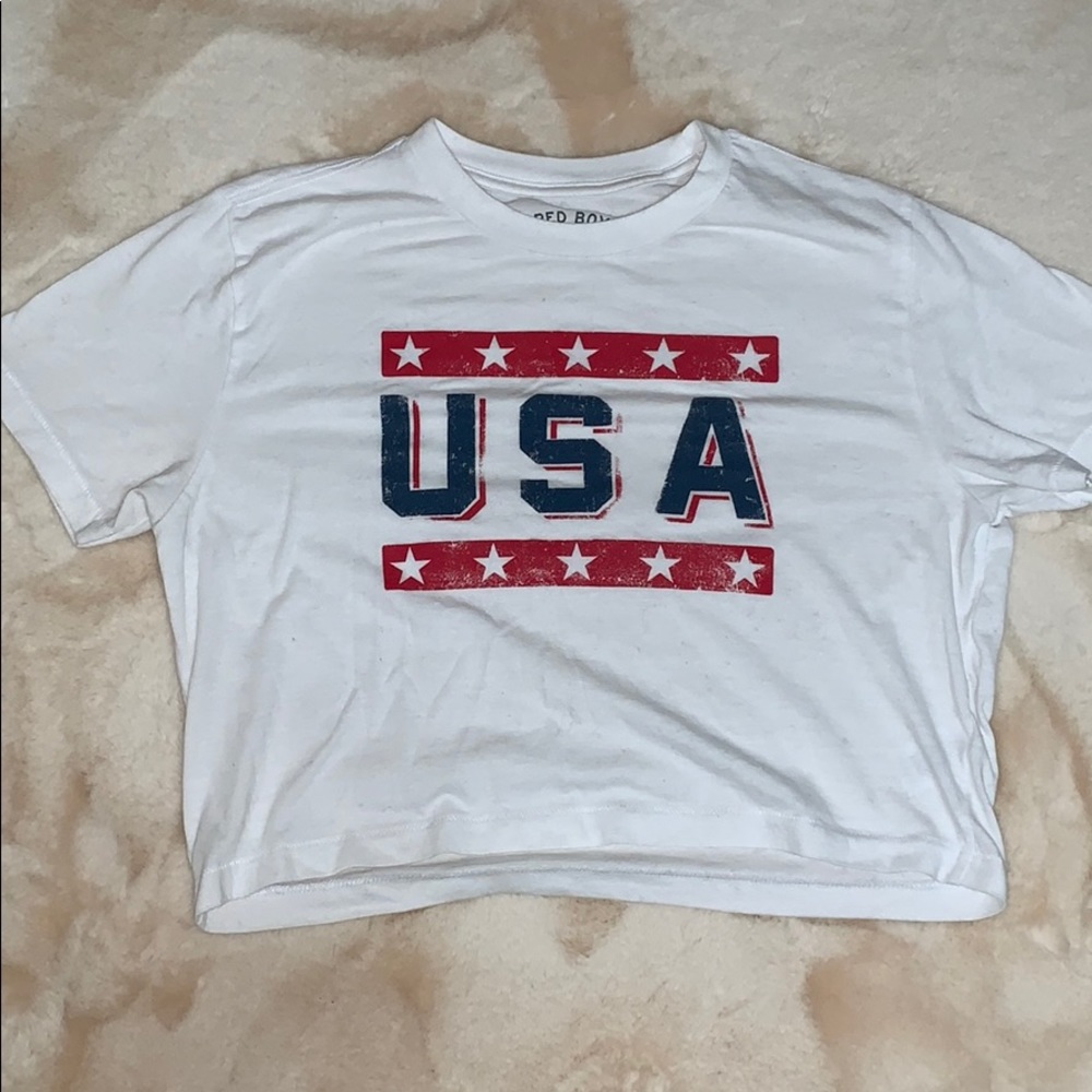 USA Crop Top